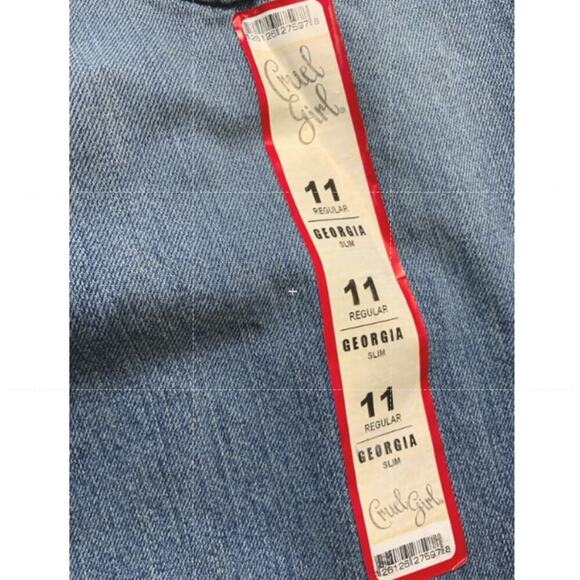 Cruel Girl Georgia Slim Cowgirl Jeans Women 11 Western Rodeo Straight Leg NWT - Picture 11 of 12